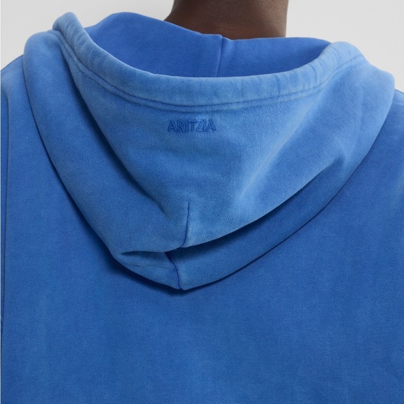 M - Aritzia Perfect Fit Sweatfleece electric blue - Picture 10 of 10
